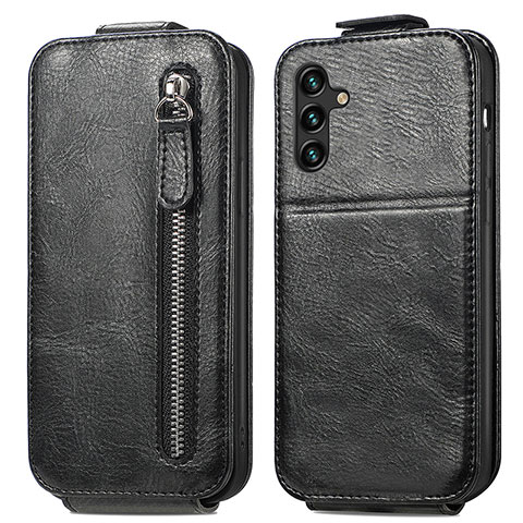 Funda de Cuero Flip para Samsung Galaxy A13 5G Negro