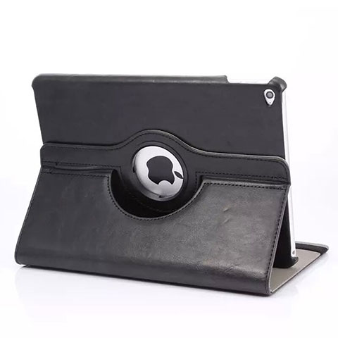 Funda de Cuero Giratoria con Soporte para Apple iPad Mini 4 Negro