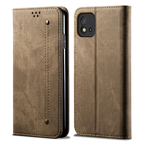 Funda de pano Cartera con Soporte para Realme C11 (2021) Caqui