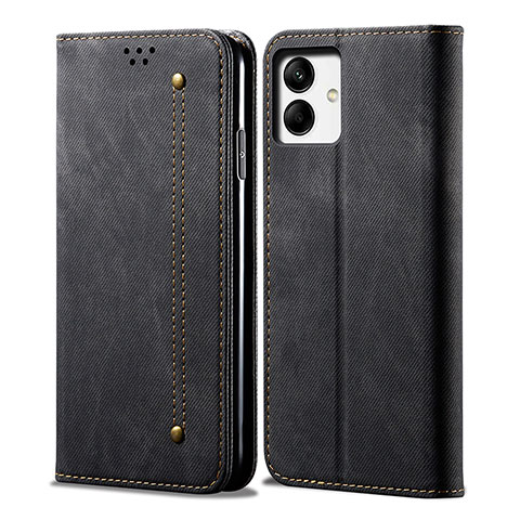 Funda de pano Cartera con Soporte para Samsung Galaxy A04E Negro