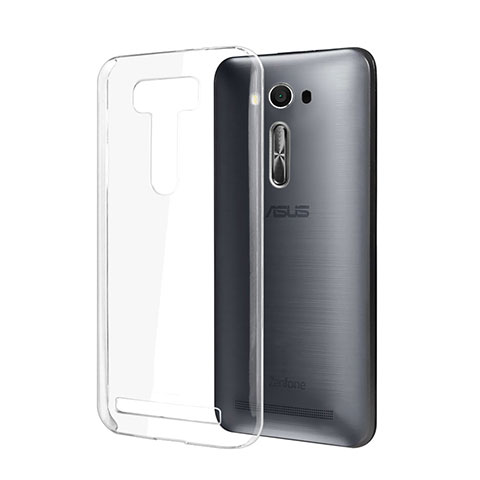 Funda Dura Cristal Plastico Rigida Transparente para Asus Zenfone 2 Laser ZE500KL ZE550KL Claro