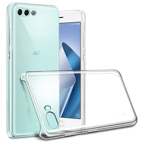 Funda Dura Cristal Plastico Rigida Transparente para Asus Zenfone 4 ZE554KL Claro