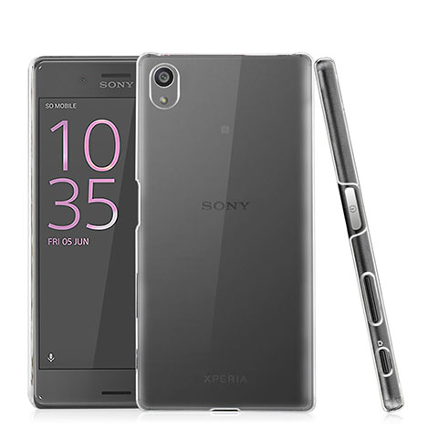 Funda Dura Cristal Plastico Rigida Transparente para Sony Xperia X Claro