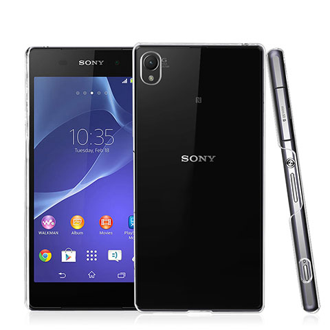 Funda Dura Cristal Plastico Rigida Transparente para Sony Xperia Z4 Claro