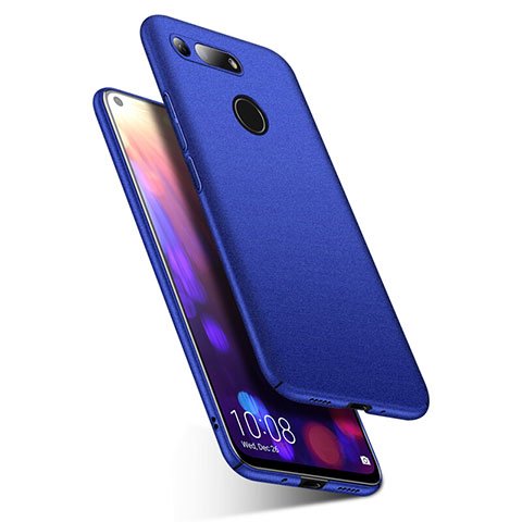 Funda Dura Plastico Rigida Carcasa Fino Arenisca para Huawei Honor V20 Azul