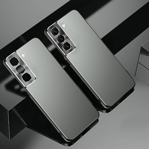 Funda Dura Plastico Rigida Carcasa Mate AT1 para Samsung Galaxy S24 Plus 5G Gris