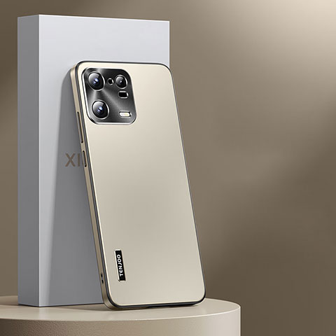 Funda Dura Plastico Rigida Carcasa Mate AT1 para Xiaomi Mi 13 Pro 5G Oro