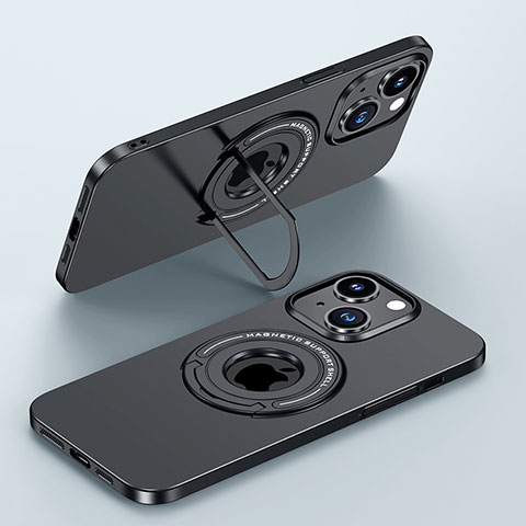 Funda Dura Plastico Rigida Carcasa Mate con Mag-Safe Magnetic JB1 para Apple iPhone 15 Negro