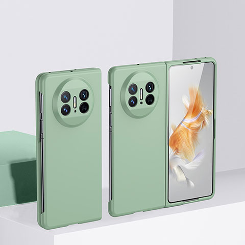 Funda Dura Plastico Rigida Carcasa Mate Frontal y Trasera 360 Grados BH1 para Huawei Mate X3 Menta Verde