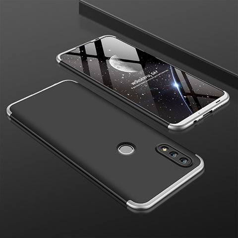 Funda Dura Plastico Rigida Carcasa Mate Frontal y Trasera 360 Grados para Huawei Nova Lite 3 Plata