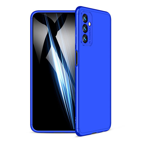 Funda Dura Plastico Rigida Carcasa Mate Frontal y Trasera 360 Grados para Samsung Galaxy M13 4G Azul