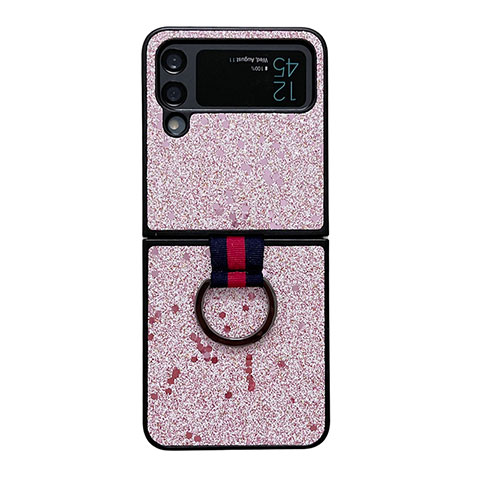 Funda Dura Plastico Rigida Carcasa Mate H08 para Samsung Galaxy Z Flip4 5G Rosa