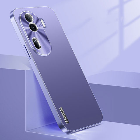 Funda Dura Plastico Rigida Carcasa Mate JL1 para Oppo Reno11 Pro 5G Morado