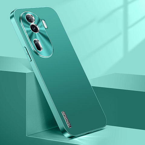 Funda Dura Plastico Rigida Carcasa Mate JL1 para Oppo Reno11 Pro 5G Verde