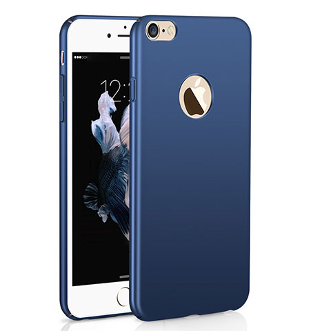 Funda Dura Plastico Rigida Carcasa Mate M01 para Apple iPhone 6 Azul