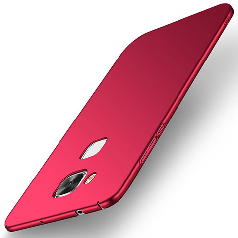 Funda Dura Plastico Rigida Carcasa Mate M01 para Huawei GX8 Rojo