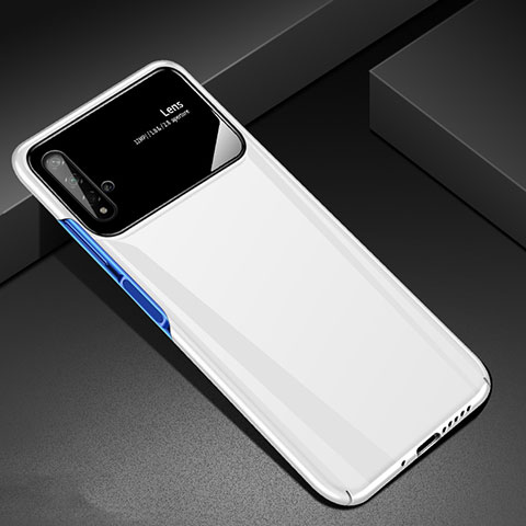 Funda Dura Plastico Rigida Carcasa Mate M01 para Huawei Honor 20 Blanco