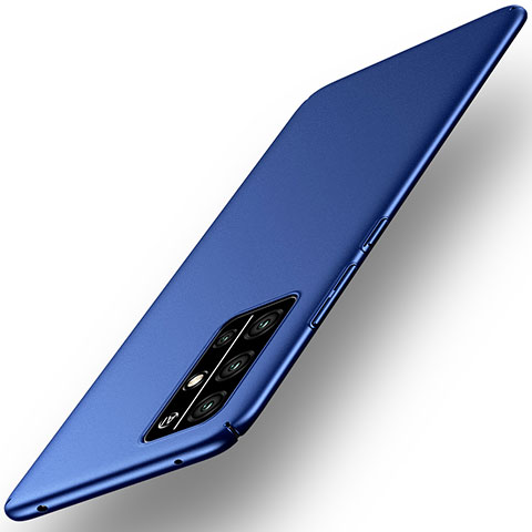 Funda Dura Plastico Rigida Carcasa Mate M01 para Huawei Honor 30S Azul