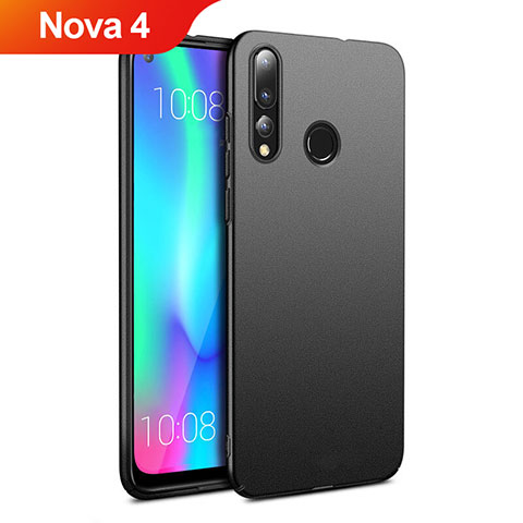 Funda Dura Plastico Rigida Carcasa Mate M01 para Huawei Nova 4 Negro