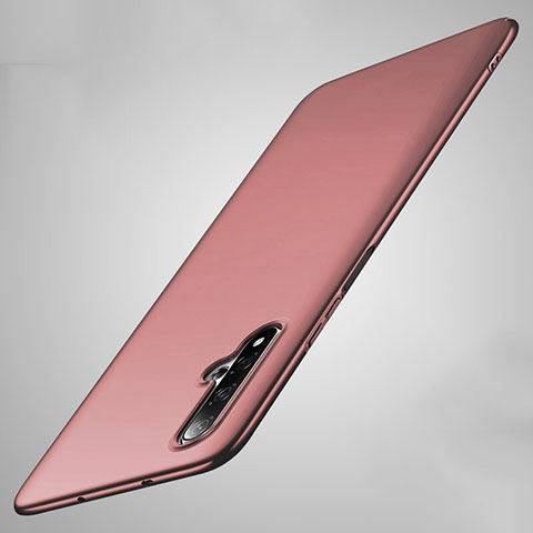 Funda Dura Plastico Rigida Carcasa Mate M01 para Huawei Nova 5 Oro Rosa