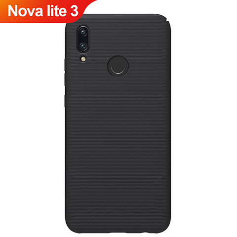 Funda Dura Plastico Rigida Carcasa Mate M01 para Huawei Nova Lite 3 Negro