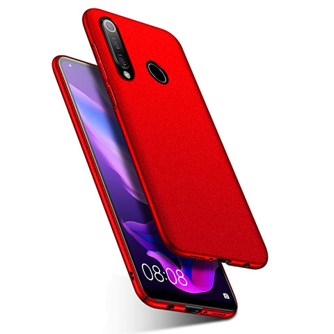 Funda Dura Plastico Rigida Carcasa Mate M01 para Huawei P30 Lite XL Rojo