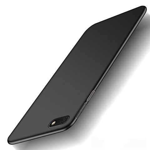 Funda Dura Plastico Rigida Carcasa Mate M01 para Huawei Y5 (2018) Negro