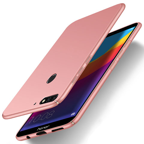 Funda Dura Plastico Rigida Carcasa Mate M01 para Huawei Y6 (2018) Oro Rosa