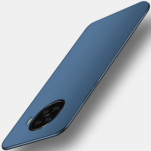 Funda Dura Plastico Rigida Carcasa Mate M01 para Oppo Ace2 Azul