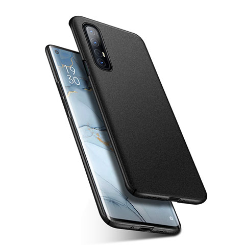 Funda Dura Plastico Rigida Carcasa Mate M01 para Oppo Reno3 Pro Negro