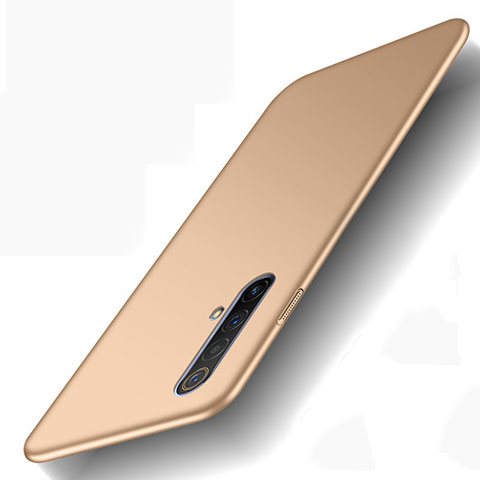 Funda Dura Plastico Rigida Carcasa Mate M01 para Realme X50m 5G Oro