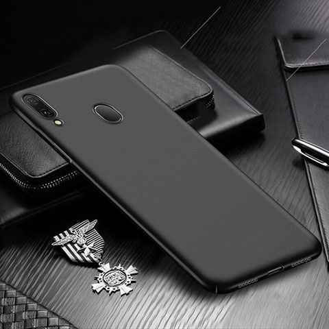 Funda Dura Plastico Rigida Carcasa Mate M01 para Samsung Galaxy A30 Negro