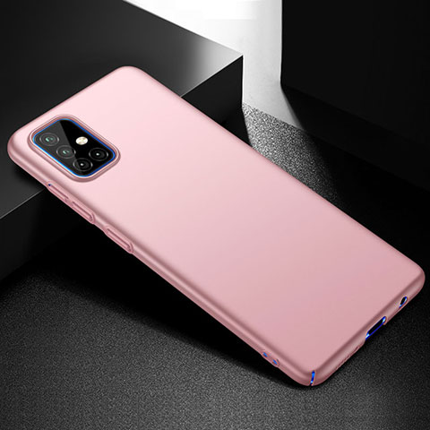 Funda Dura Plastico Rigida Carcasa Mate M01 para Samsung Galaxy A51 4G Oro Rosa