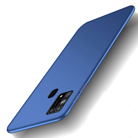 Funda Dura Plastico Rigida Carcasa Mate M01 para Samsung Galaxy M21s Azul