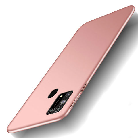 Funda Dura Plastico Rigida Carcasa Mate M01 para Samsung Galaxy M21s Oro Rosa