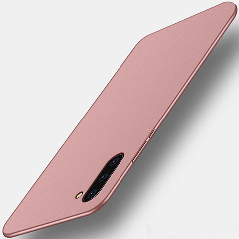 Funda Dura Plastico Rigida Carcasa Mate M01 para Samsung Galaxy Note 10 Oro Rosa