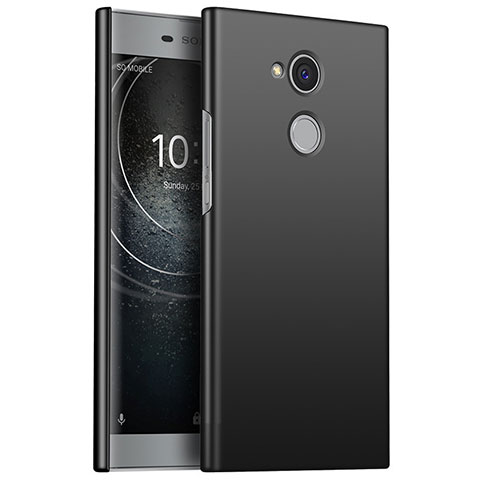 Funda Dura Plastico Rigida Carcasa Mate M01 para Sony Xperia L2 Negro