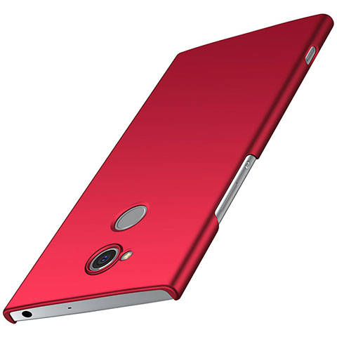 Funda Dura Plastico Rigida Carcasa Mate M01 para Sony Xperia XA2 Rojo