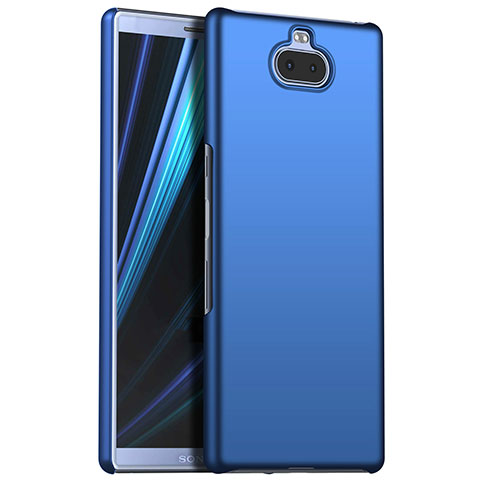 Funda Dura Plastico Rigida Carcasa Mate M01 para Sony Xperia XA3 Azul