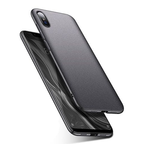 Funda Dura Plastico Rigida Carcasa Mate M01 para Xiaomi Mi 8 Screen Fingerprint Edition Gris