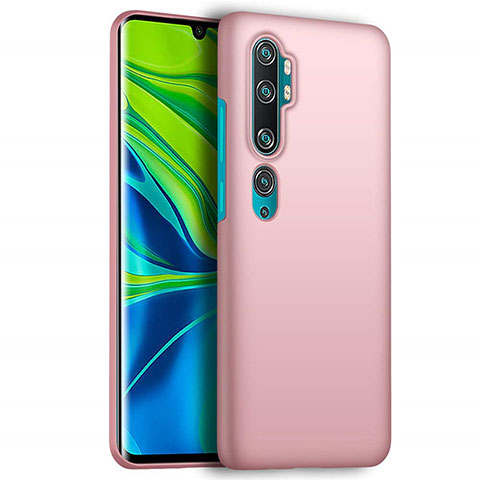 Funda Dura Plastico Rigida Carcasa Mate M01 para Xiaomi Mi Note 10 Oro Rosa