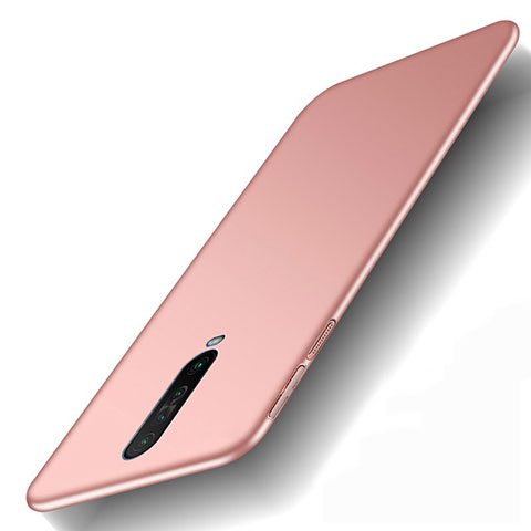 Funda Dura Plastico Rigida Carcasa Mate M01 para Xiaomi Redmi K30 4G Oro Rosa