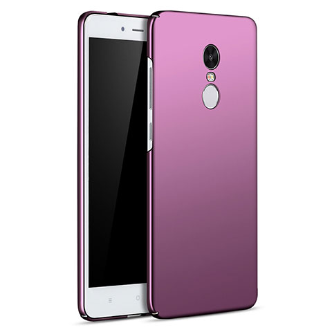 Funda Dura Plastico Rigida Carcasa Mate M01 para Xiaomi Redmi Note 4 Standard Edition Morado