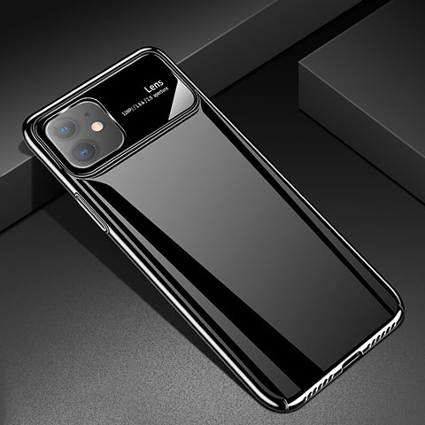 Funda Dura Plastico Rigida Carcasa Mate M02 para Apple iPhone 11 Negro