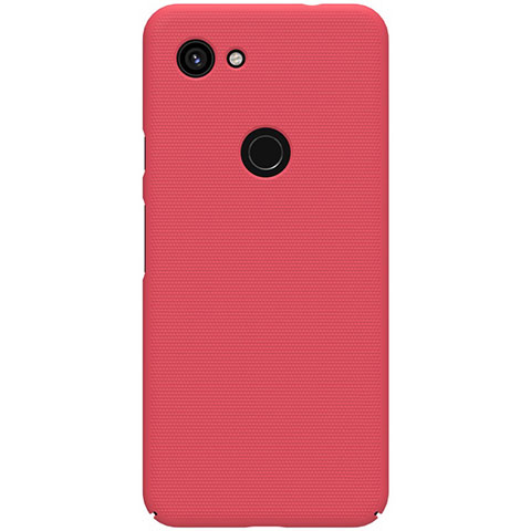 Funda Dura Plastico Rigida Carcasa Mate M02 para Google Pixel 3a XL Rojo