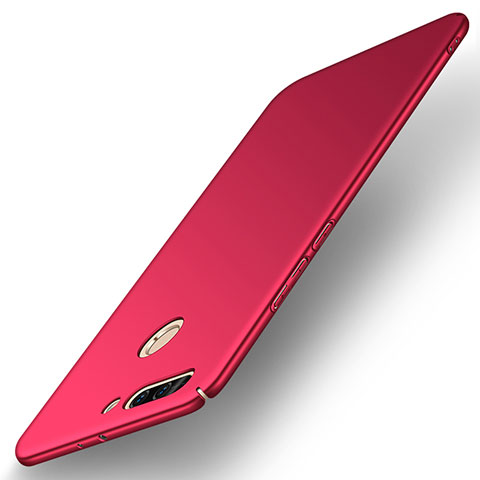 Funda Dura Plastico Rigida Carcasa Mate M02 para Huawei Honor 8 Pro Rojo