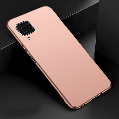 Funda Dura Plastico Rigida Carcasa Mate M02 para Huawei P40 Lite Oro Rosa