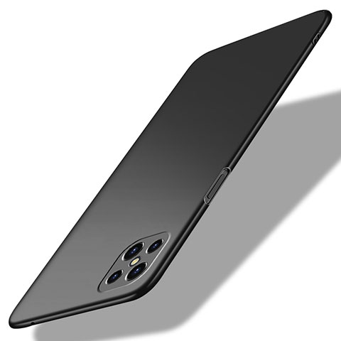 Funda Dura Plastico Rigida Carcasa Mate M02 para Oppo A92s 5G Negro