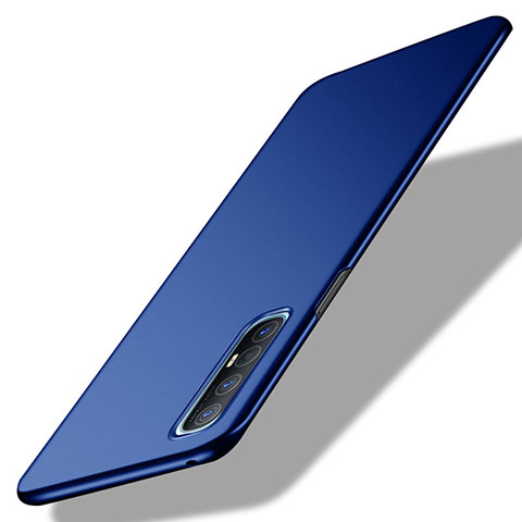 Funda Dura Plastico Rigida Carcasa Mate M02 para Oppo Reno3 Pro Azul