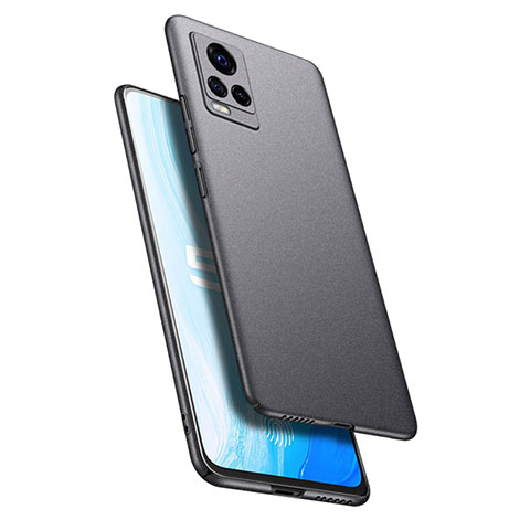 Funda Dura Plastico Rigida Carcasa Mate M02 para Vivo V20 Pro 5G Gris